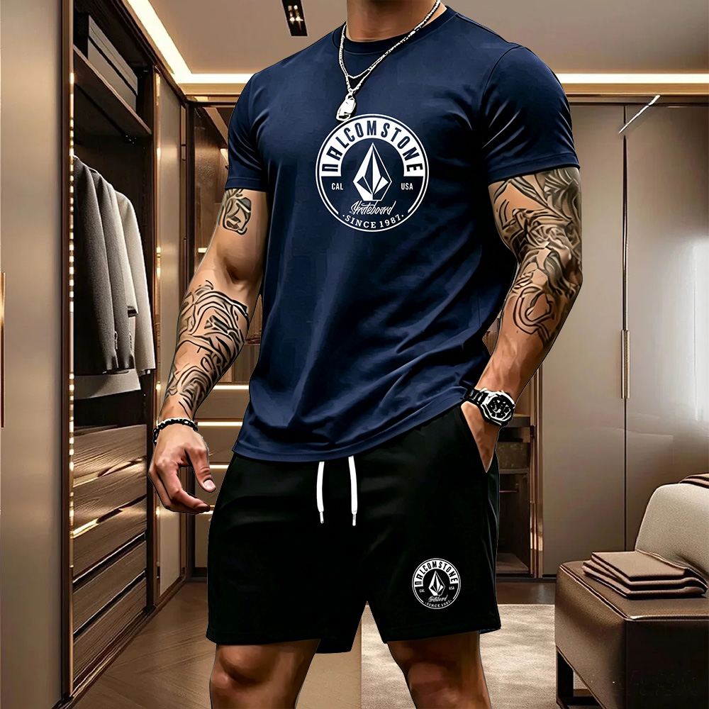 Summer Outdoor Clothing - Completo Sportivo Casual da Uomo 2