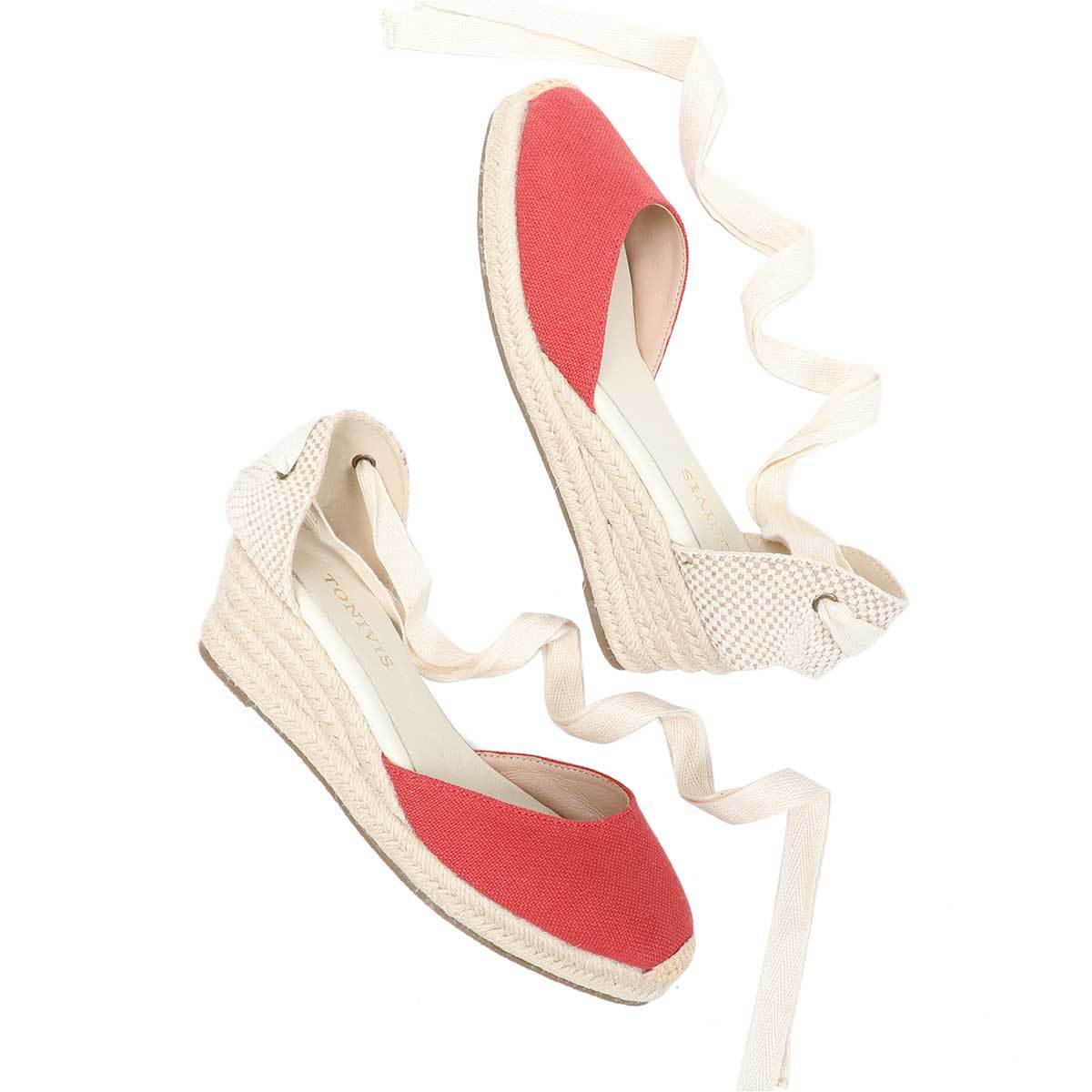 Espadrille Sandal Women - Sandali con zeppa da donna con