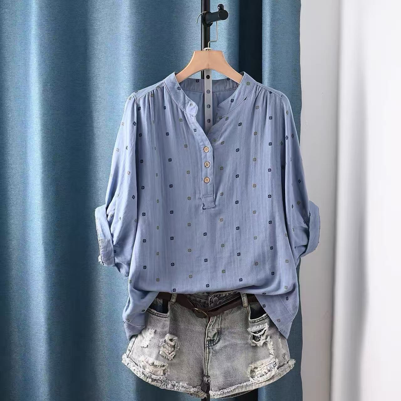 Summer Clothing In Japan - Camicetta da donna 2026 in cotone