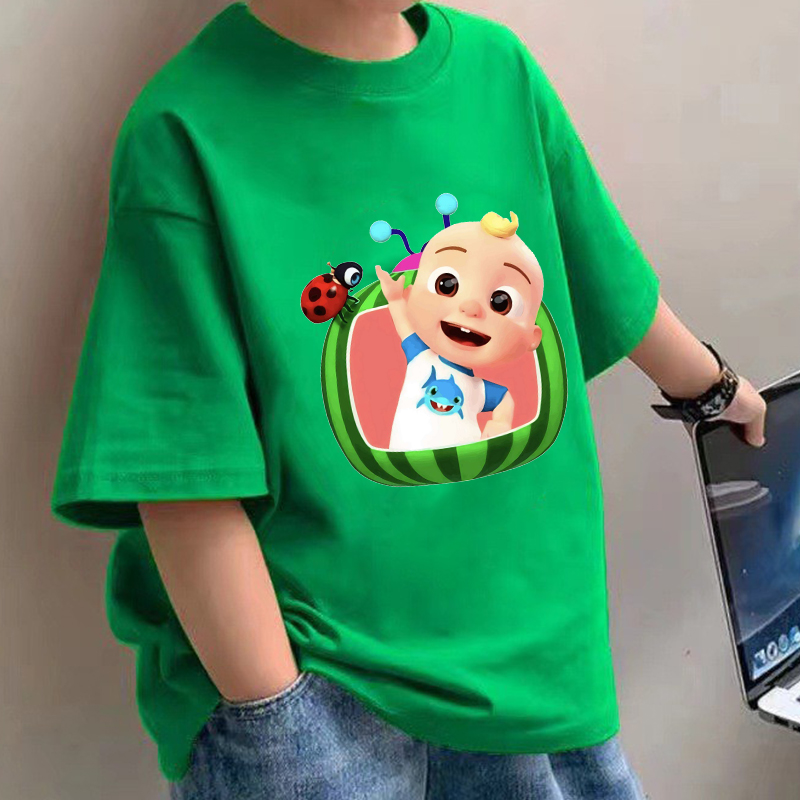 Summer Clothing Girls - Cocomelons T-shirt per bambini Anime Cotone