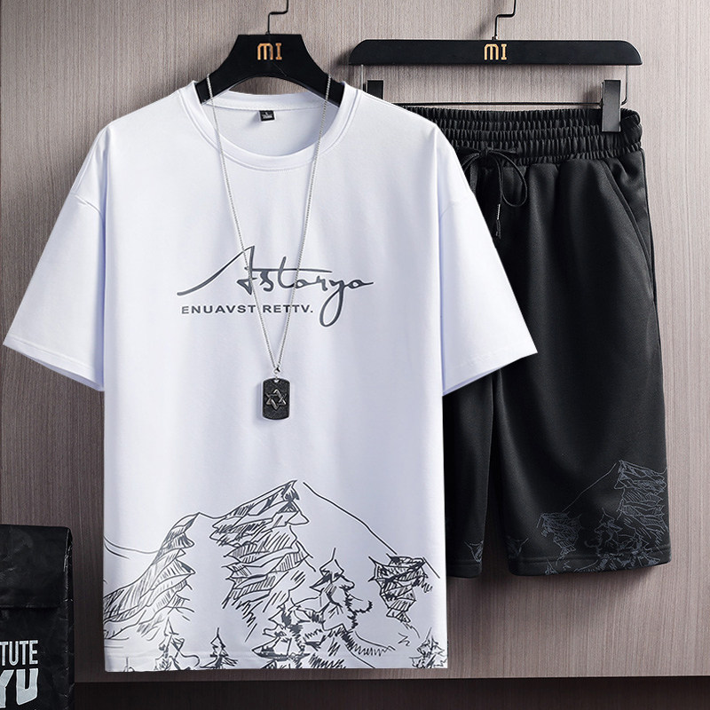 Summer Clothing Boys - Completo Sportivo Estivo in Seta Ghiaccio
