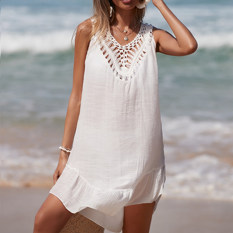 Abito corto da donna con scoll - Summer Clothing Colors recensione e prezzo
