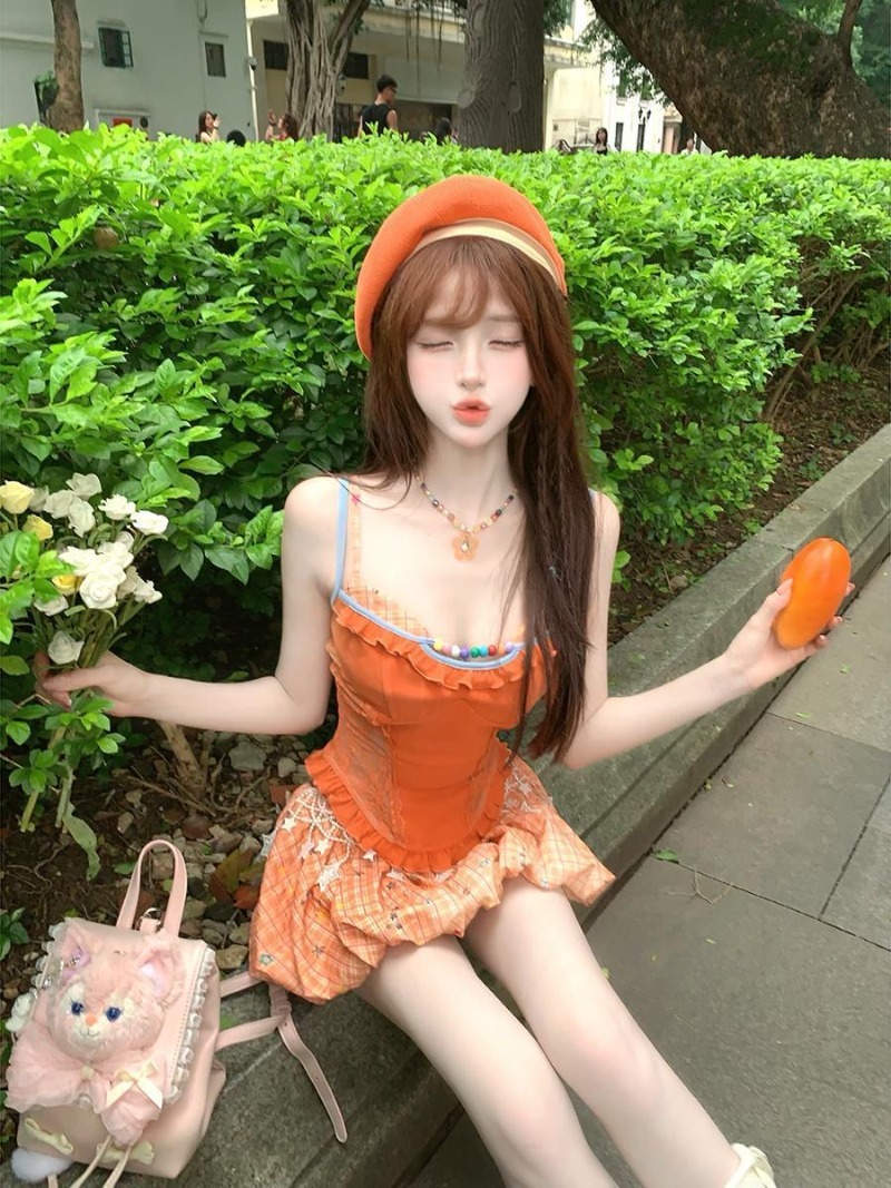 Nuovo Completo Estivo Arancion - Summer Clothing Girls recensione e prezzo