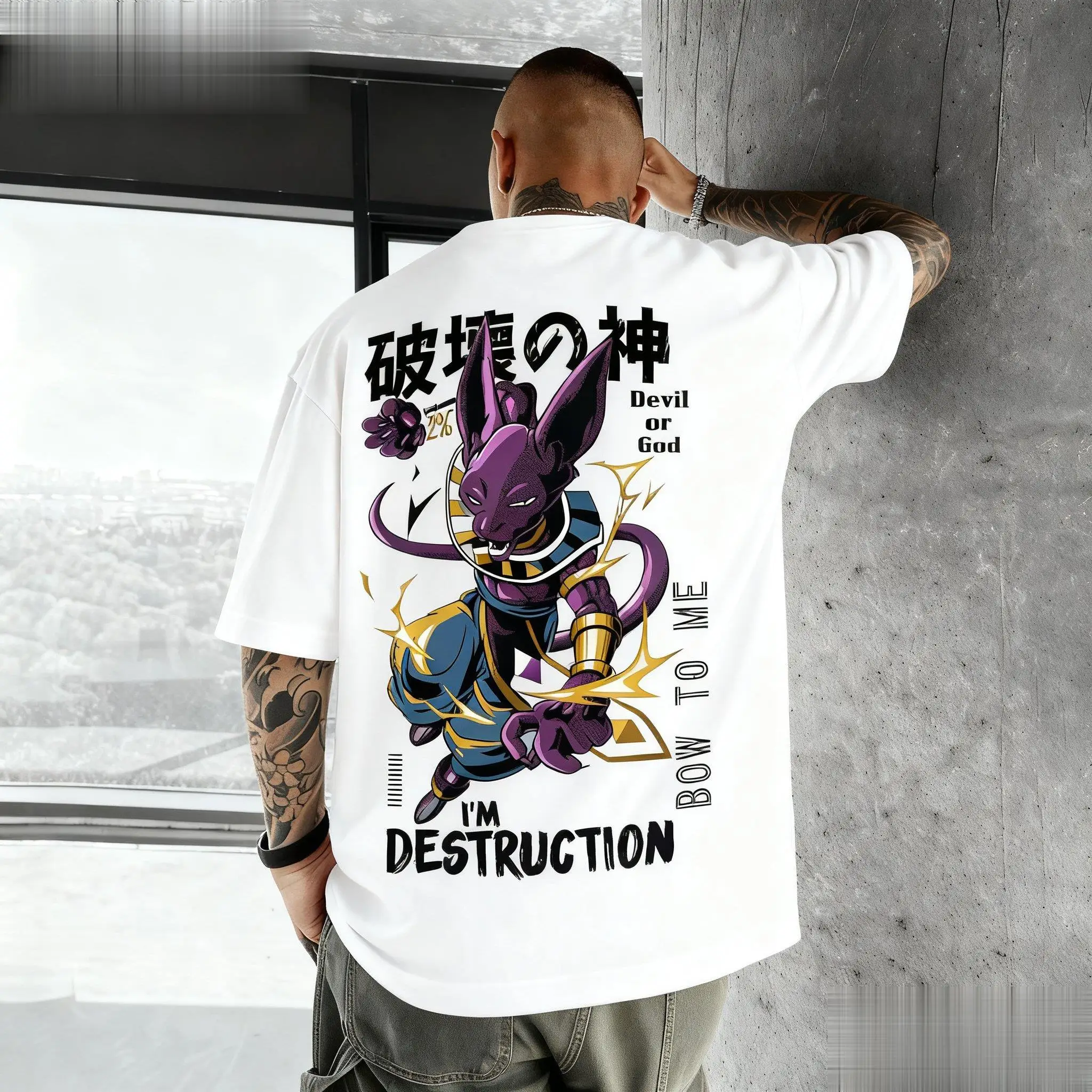 Dragon Ball Beerus Anime T-shi - Summer Clothing In Japan recensione e prezzo
