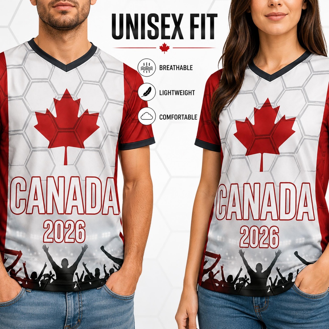 Maglia da Calcio Canada 2026,  - Summer Clothing Women Canada recensione e prezzo