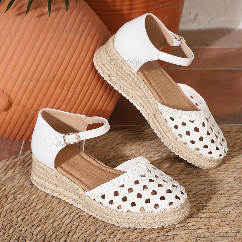 Sandali con zeppa intrecciati  - Espadrille Sandal Women recensione e prezzo