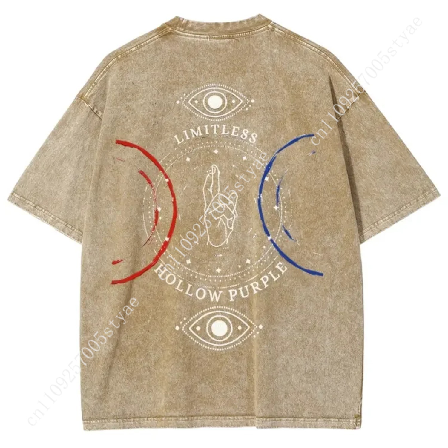 T-shirt con Stampa Anime Gojo  - Vintage Summer Clothing Men recensione e prezzo
