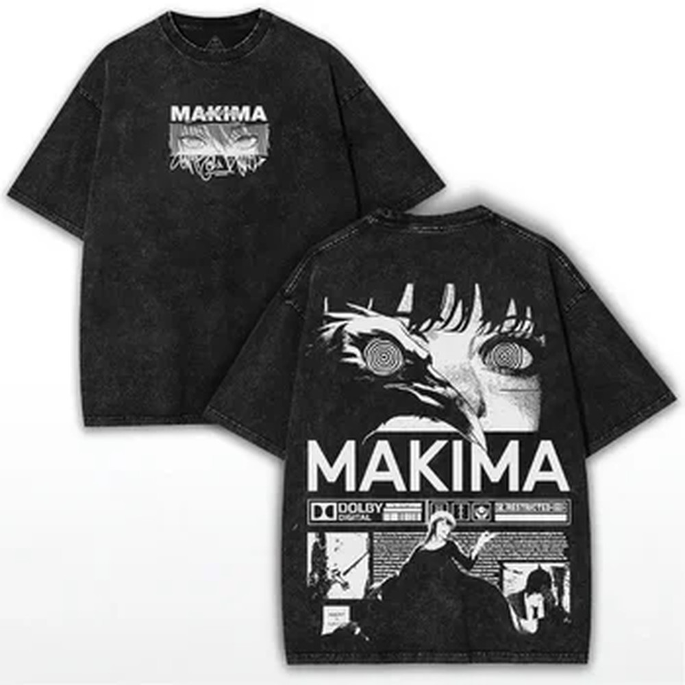 T-shirt Manga Chainsaw Man Mak - Vintage Summer Clothing Men recensione e prezzo