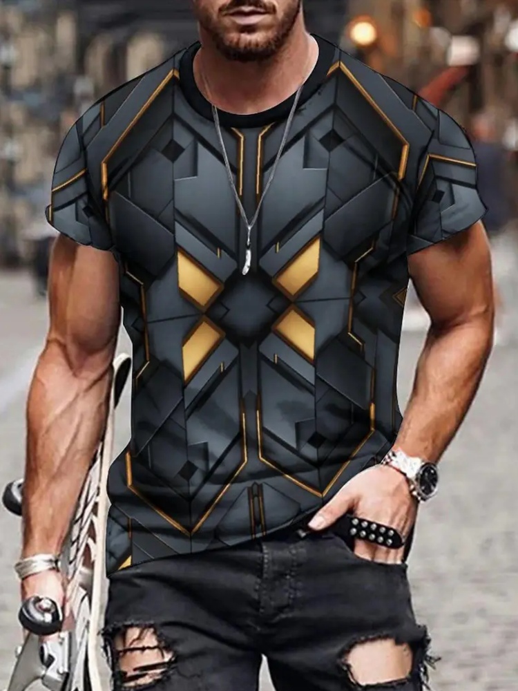 T-shirt da uomo con stampa 3D  - Summer Knights Clothing recensione e prezzo
