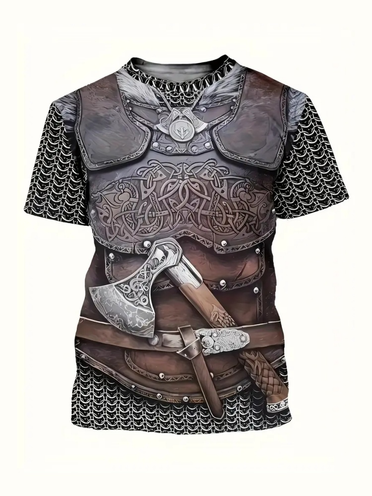 T-shirt da uomo con stampa 3D  - Summer Knights Clothing recensione e prezzo