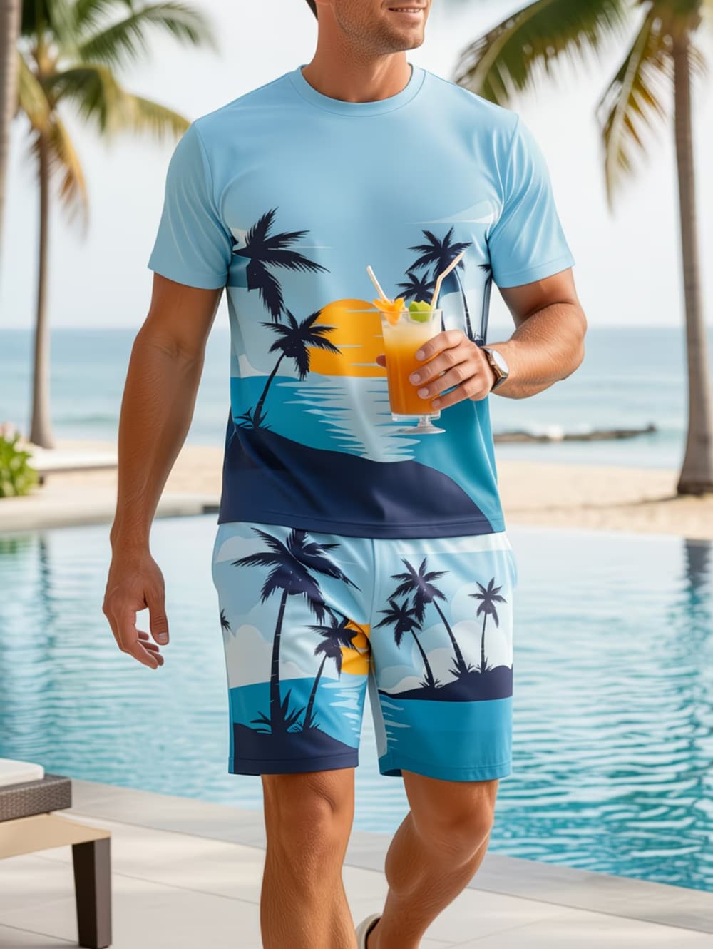 Completo da Uomo 2 Pezzi 2026  - Beach Shirt Hawaiian recensione e prezzo