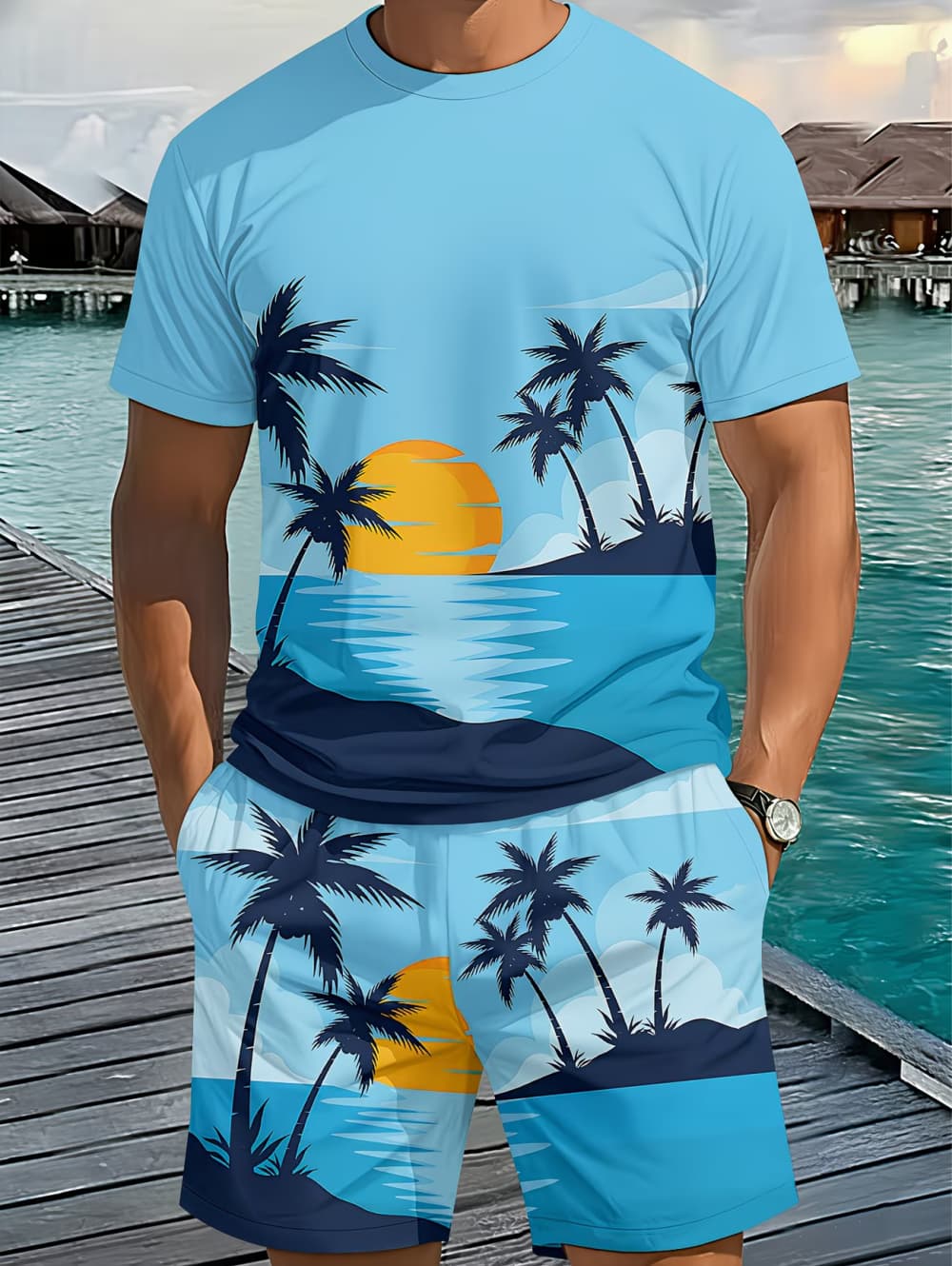 Completo da Uomo 2 Pezzi 2026  - Beach Shirt Hawaiian recensione e prezzo