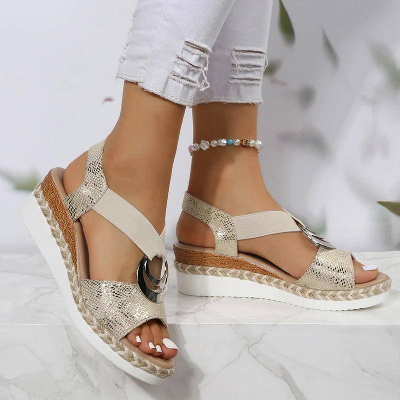 Sandali con zeppa con fibbia i - Espadrille Sandal Women recensione e prezzo