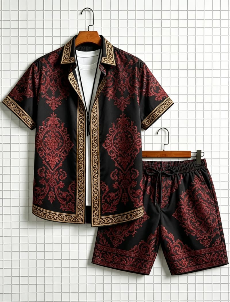 Completo da uomo con camicia a - Summer Outdoor Clothing recensione e prezzo