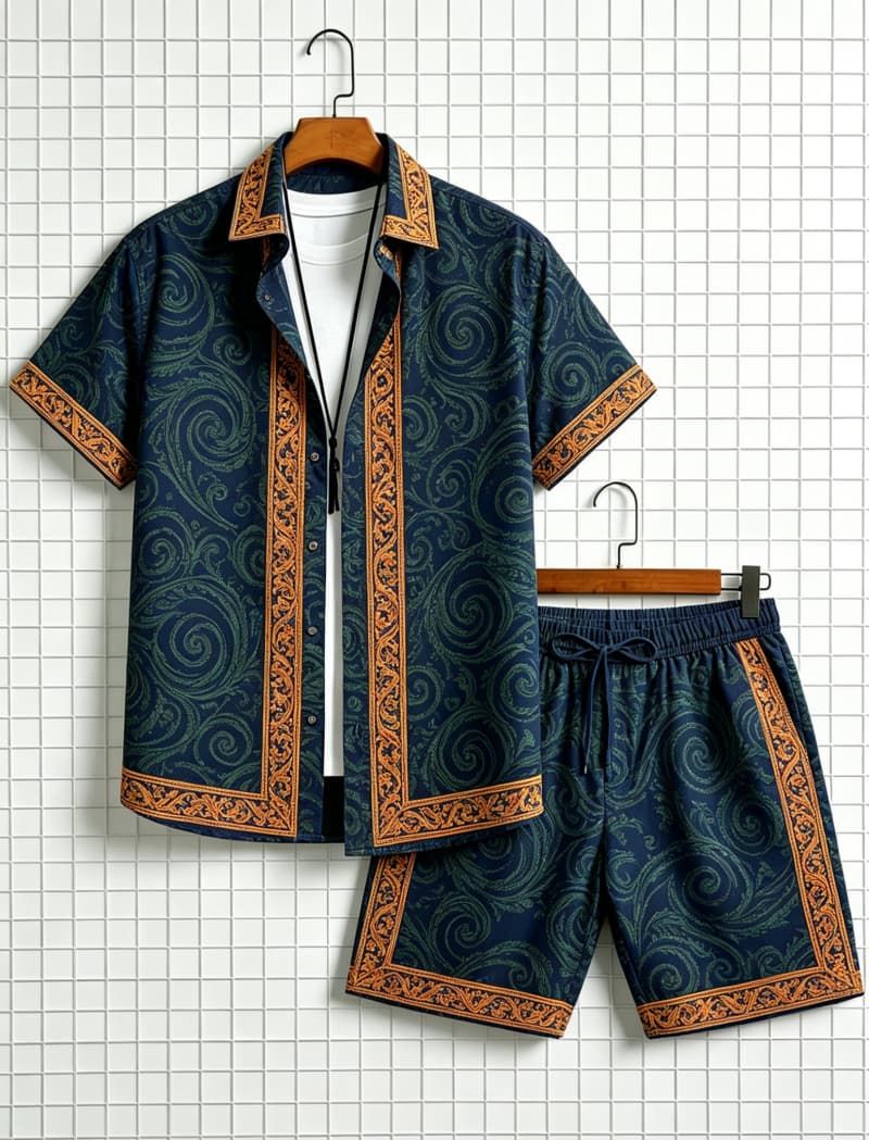 Completo da uomo con camicia a - Summer Outdoor Clothing recensione e prezzo