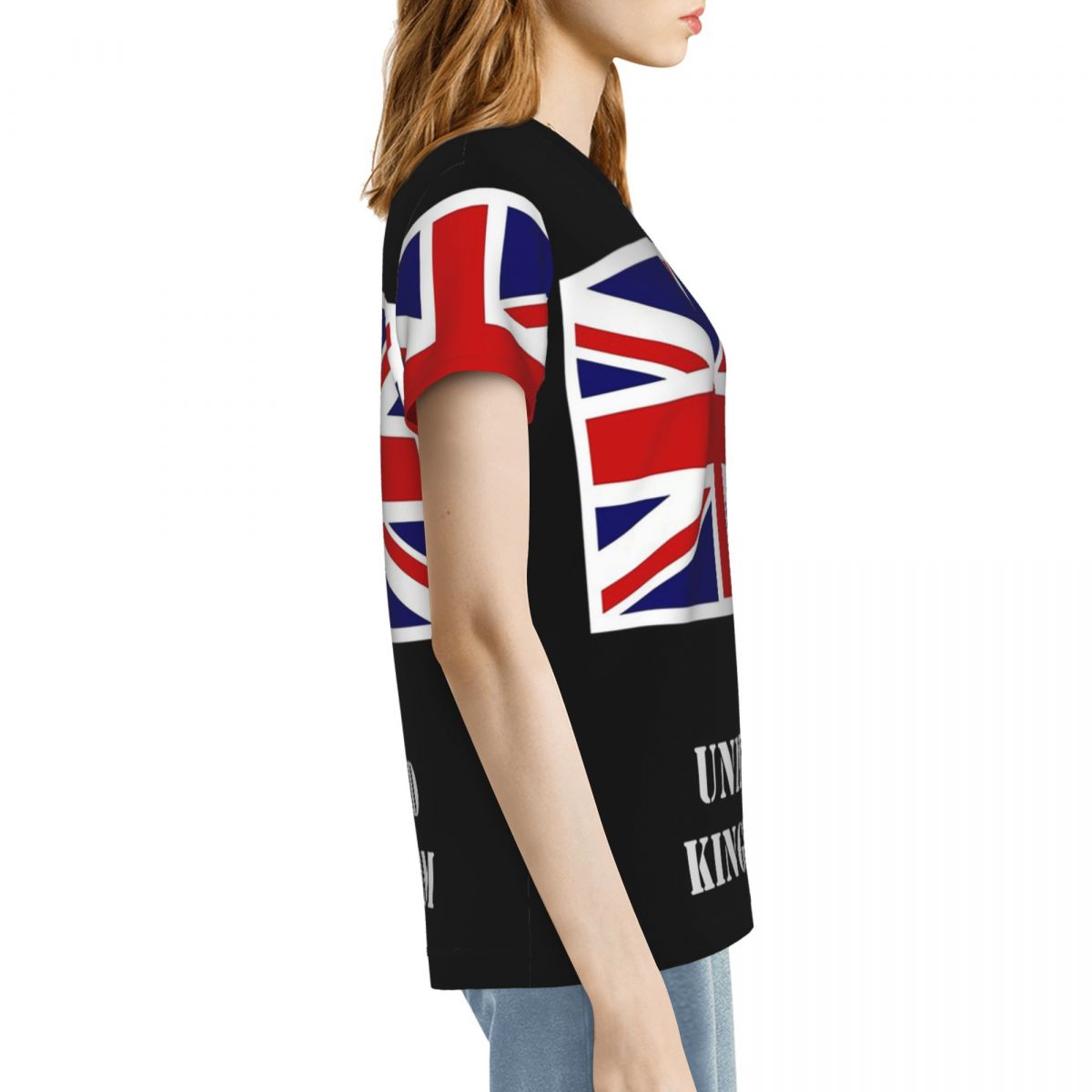 T-shirt da donna con bandiera  - Summer Clothing Women Uk recensione e prezzo