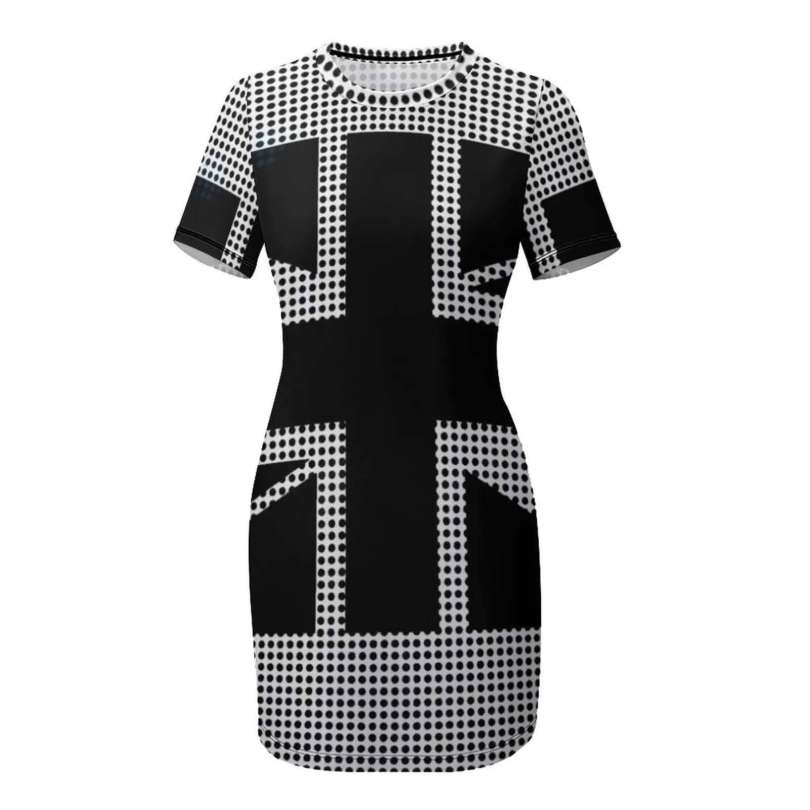 Abito a maniche corte bianco e - Summer Clothing Women Uk recensione e prezzo