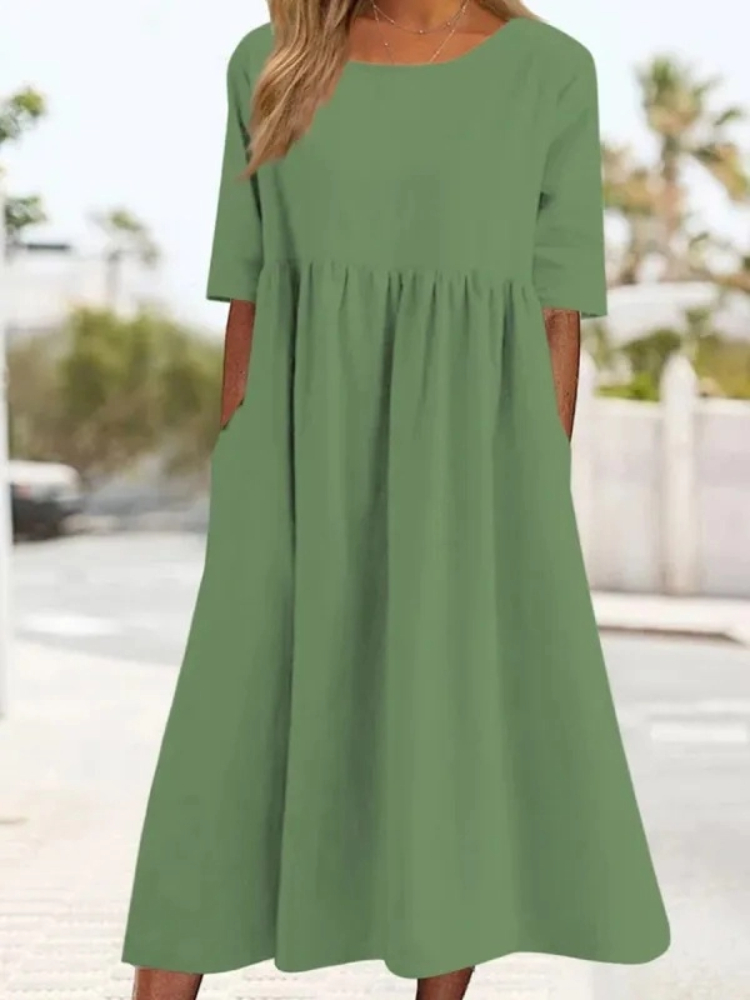 Nuovo abito girocollo da donna - Summer Clothing Colors recensione e prezzo