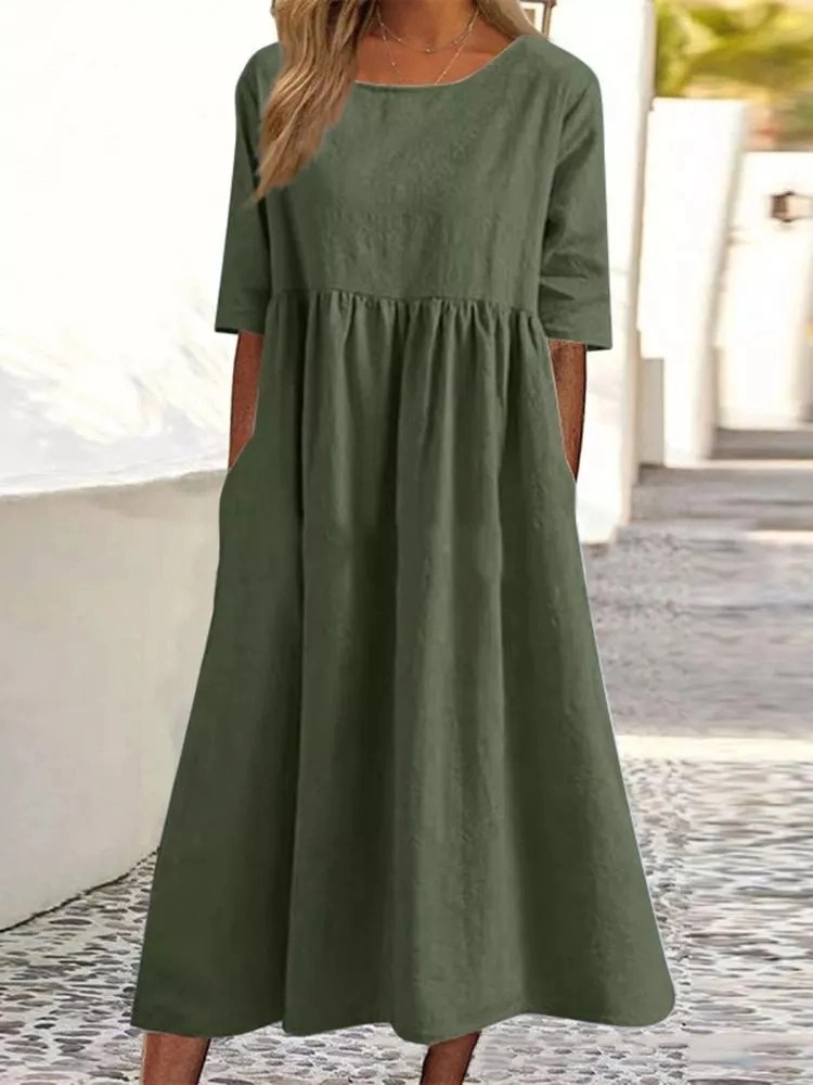 Nuovo abito girocollo da donna - Summer Clothing Colors recensione e prezzo