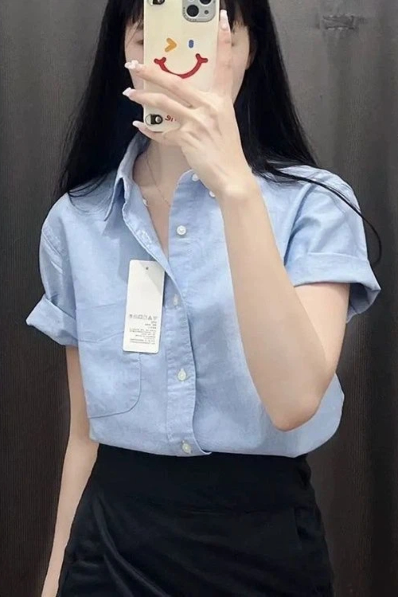 Camicia Coreana a Maniche Cort - Summer Clothing Trends For Women recensione e prezzo