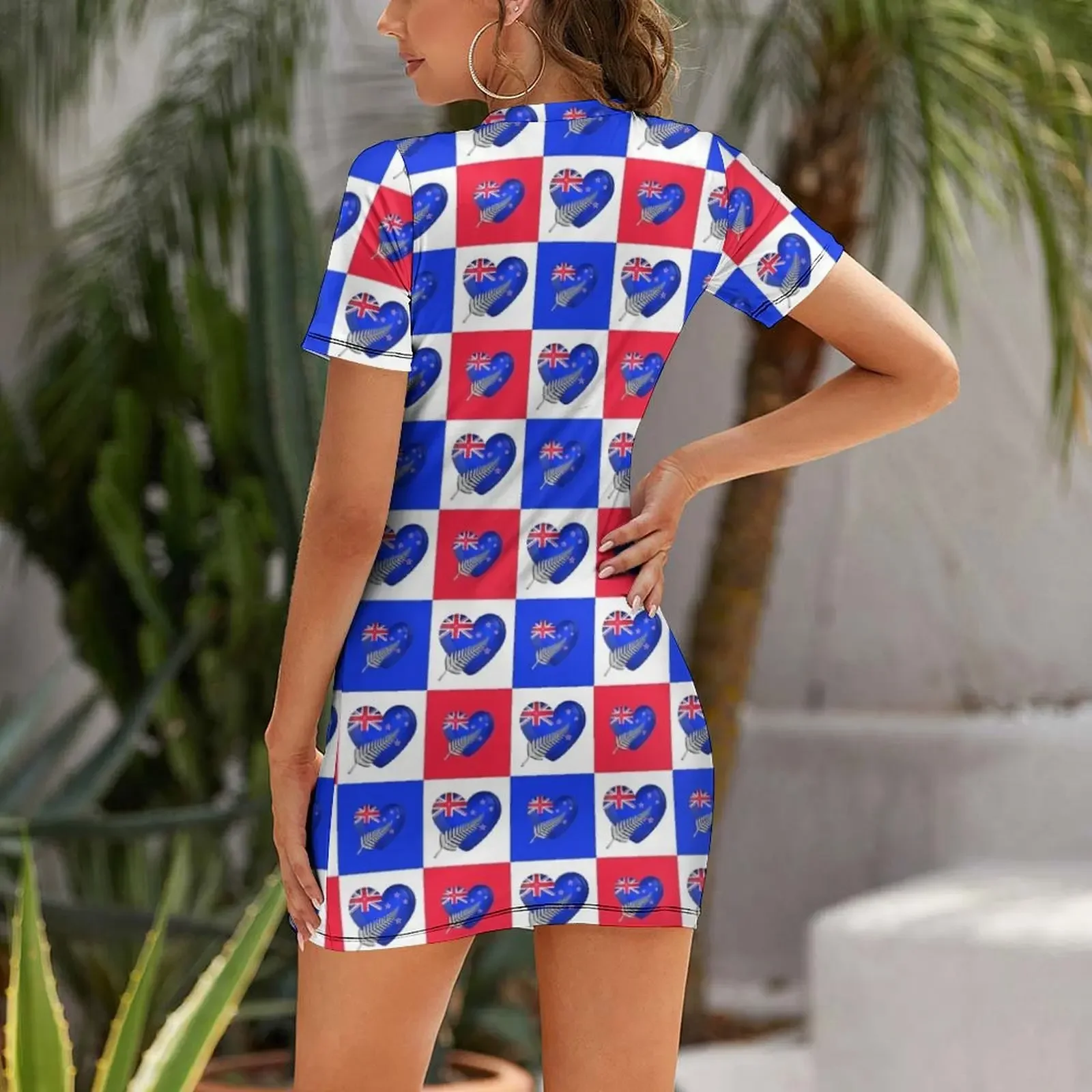 Abito a maniche corte con band - Summer Clothing Nz recensione e prezzo