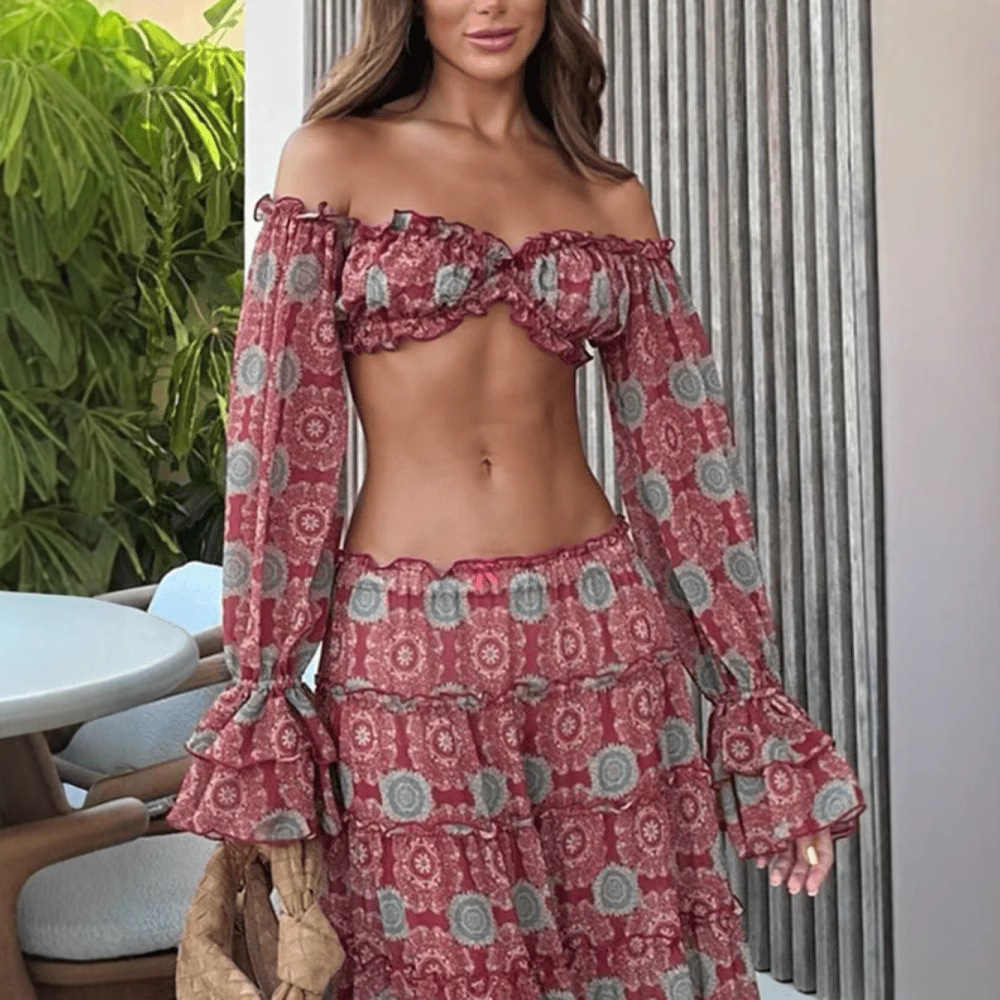 Completo Due Pezzi Vintage con - Summer Clothing Vacation recensione e prezzo