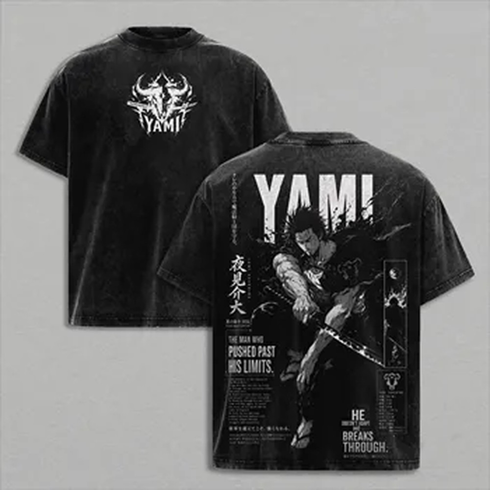 T-shirt Manga Black Clover Yam - Vintage Summer Clothing Men recensione e prezzo