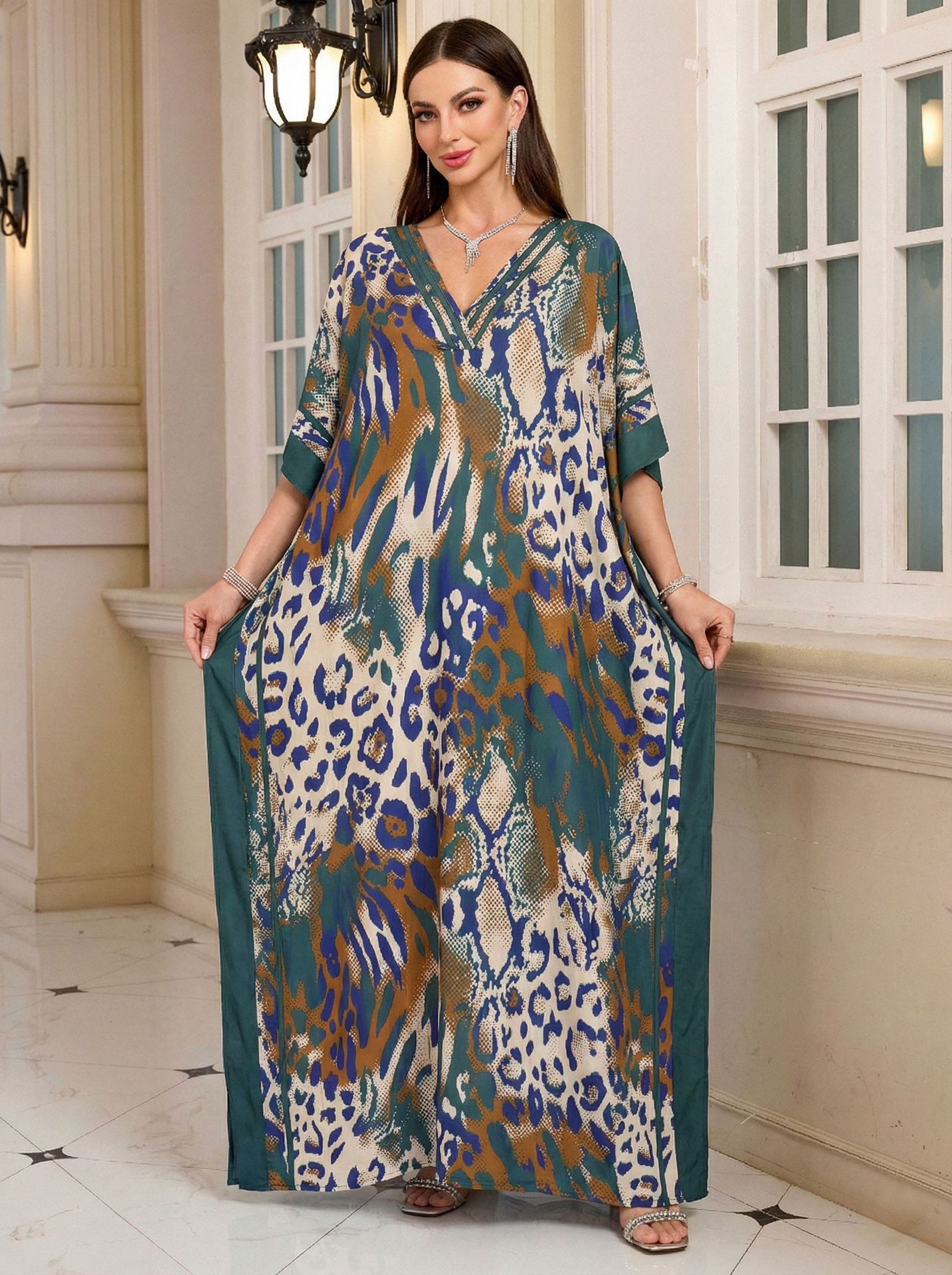 Kaftani da Spiaggia per Donne, - Summer Clothing Colors recensione e prezzo