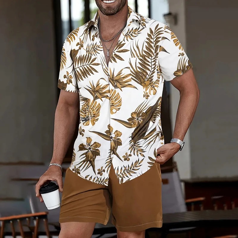 Camicia hawaiana a maniche cor - Beach Shirt Hawaiian recensione e prezzo