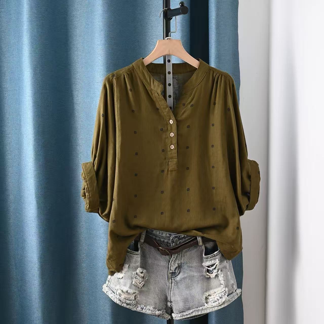 Camicetta da donna 2026 in cot - Summer Clothing In Japan recensione e prezzo