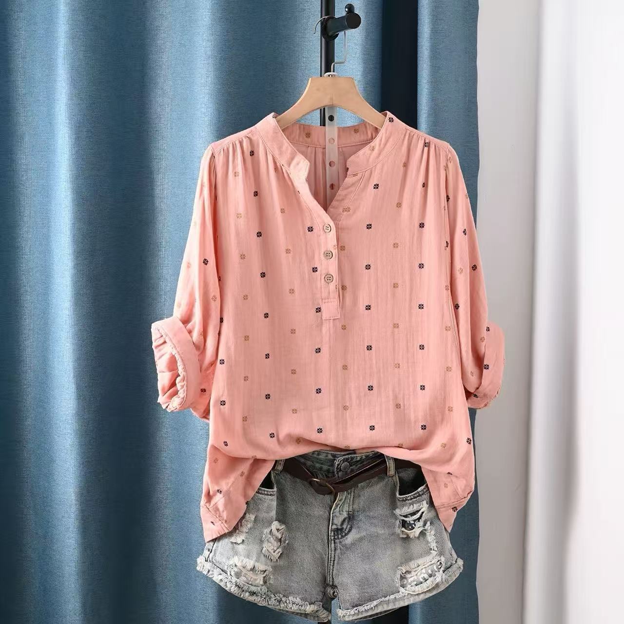 Camicetta da donna 2026 in cot - Summer Clothing In Japan recensione e prezzo