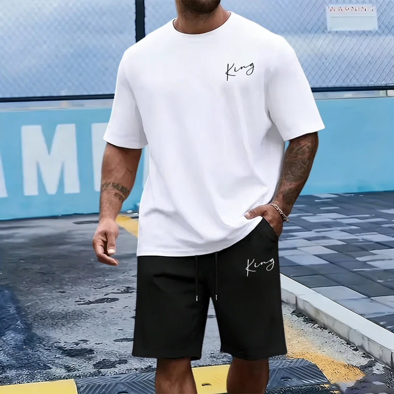 Set da uomo King Letter, t-shi - Summer Quotes recensione e prezzo