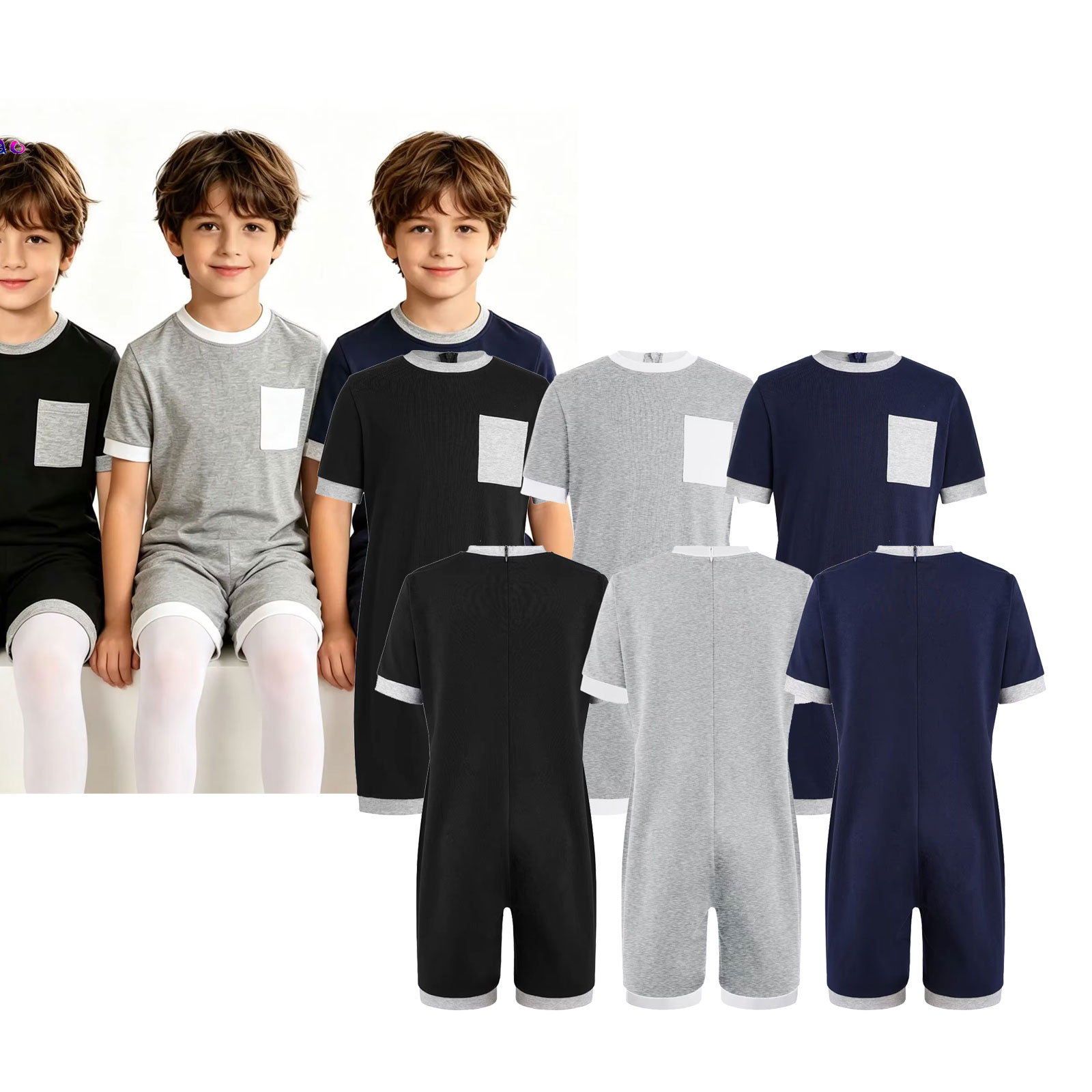 Set 3 Pezzi Abbigliamento Adat - Summer Clothing Boys recensione e prezzo