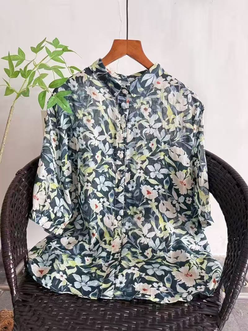 Camicia in Pura Rami da Donna  - Summer Clothing In Japan recensione e prezzo