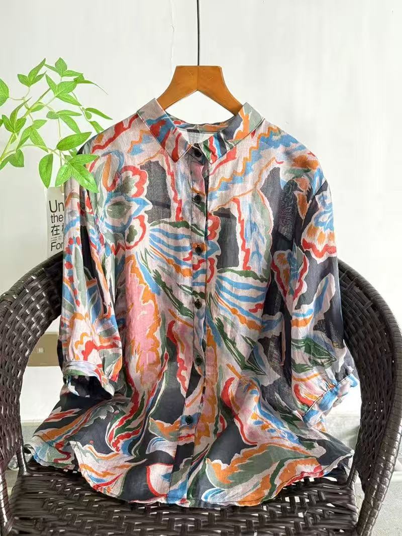 Camicia in Pura Rami da Donna  - Summer Clothing In Japan recensione e prezzo