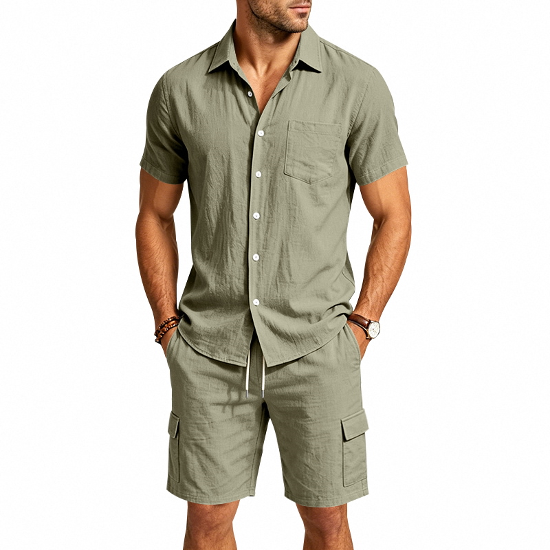 Completo Estivo da Uomo in Lin - Summer Outdoor Clothing recensione e prezzo
